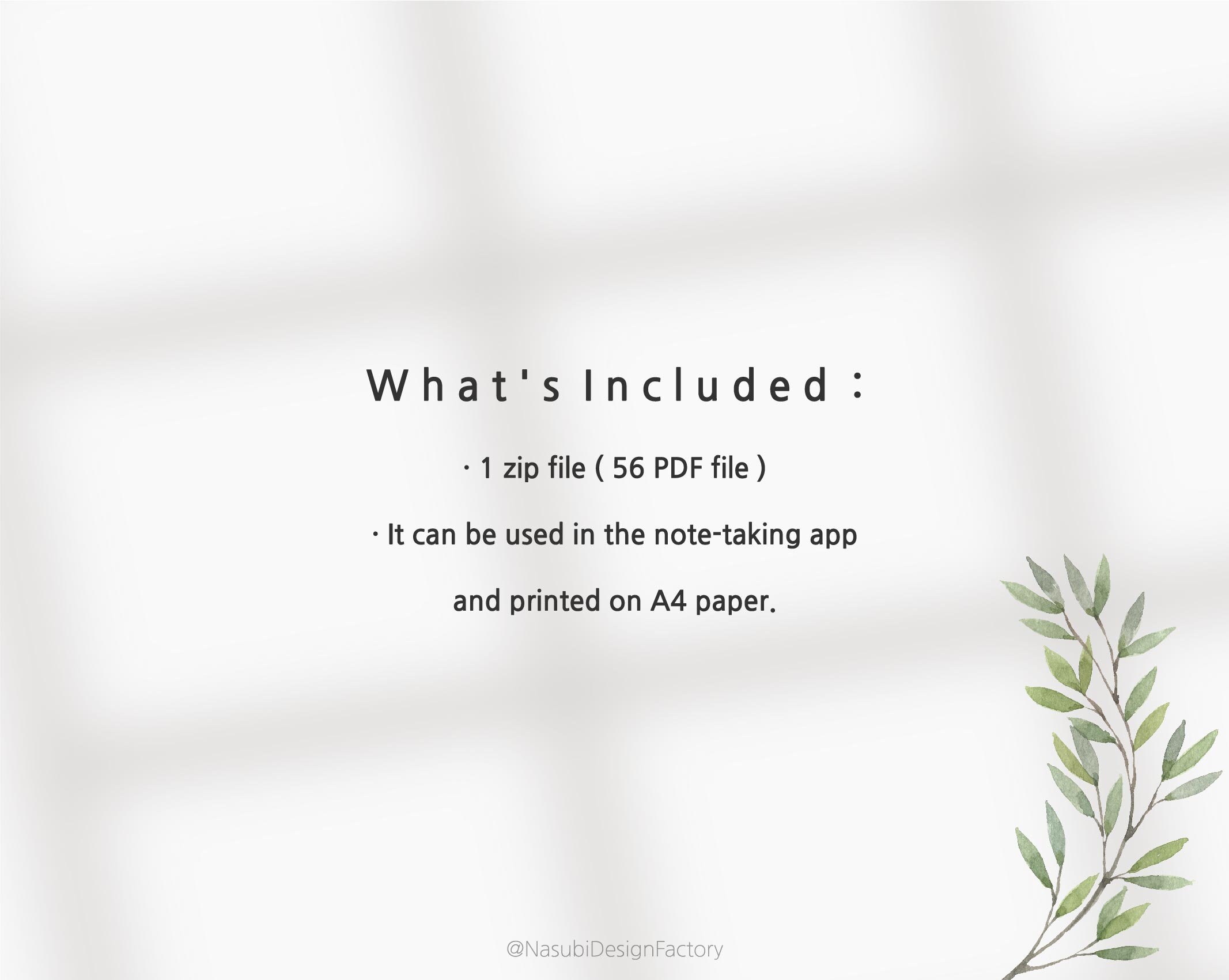 Digital Note Templates Horizontal Two Column Minimalist - Etsy