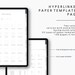 12 Tab Digital Notebook Minimalist Notebook 25 Paper Template Goodnotes ...