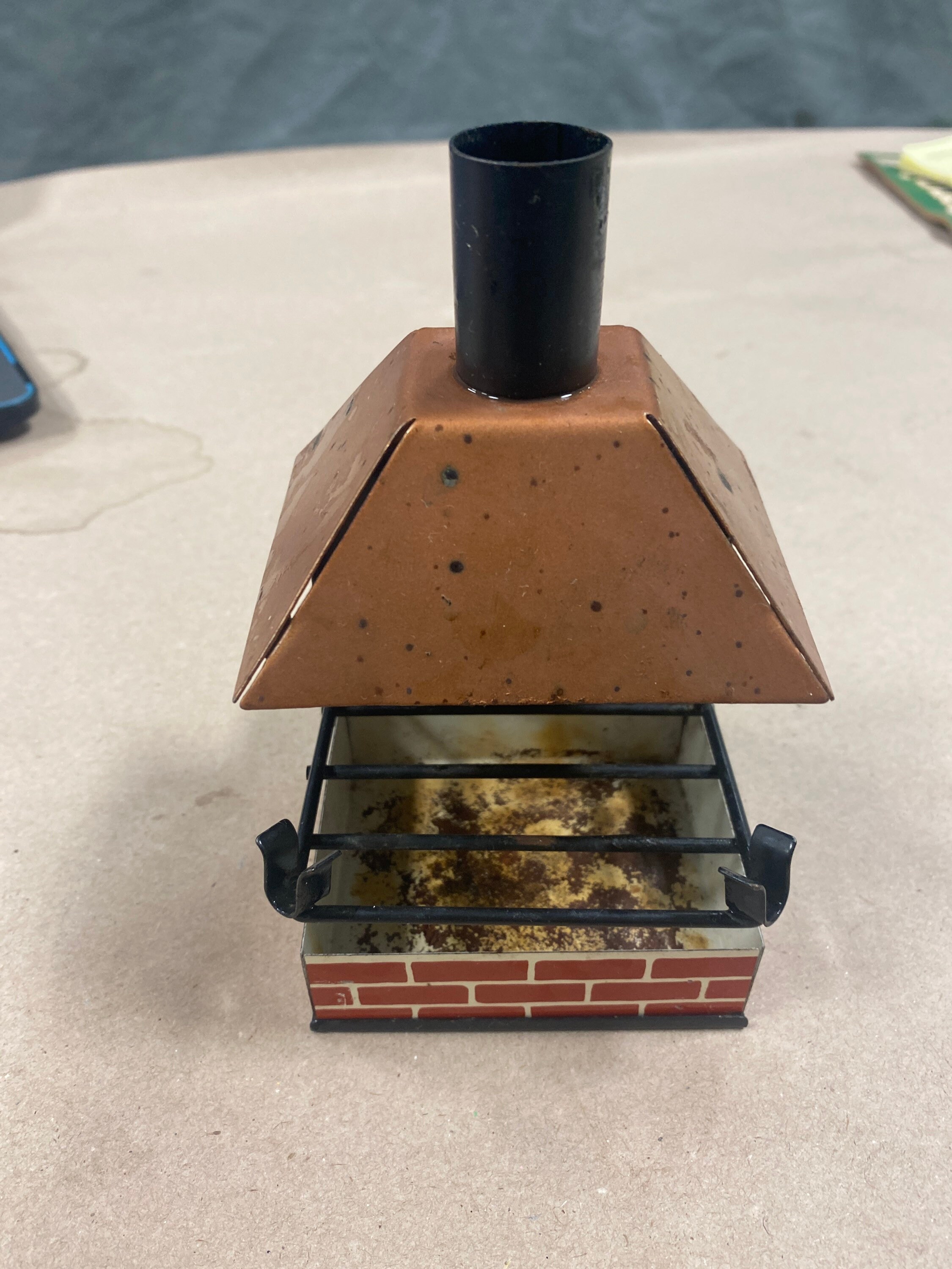 Cenicero vintage a la parrilla de chimenea | Etsy