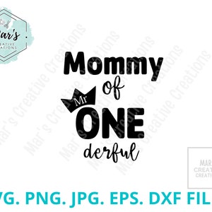 Mr One-derful, Mr Onederful Svg, Mr One-derful download instantâneo, aniversário do bebê, primeiro aniversário do bebê, mamãe SVG, download digital