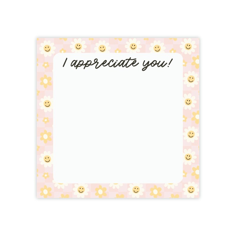 Appreciation Post-it® Note Pads Teacher Therapist Kind Words - Etsy