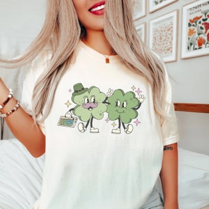 Lucky AAC Comfort Colors T-Shirt | St Patrick&#39;s Day Shirt | SLP Shirt | Autism Acceptance Neurodiversity Shirt | SLPA Therapist Gift