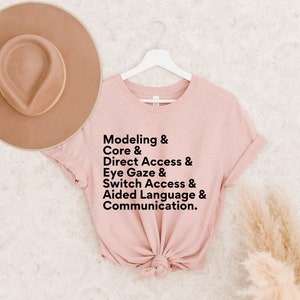 Speech Shirt | AAC Shirt | Short-Sleeve Unisex T-Shirt | SLP | Gift