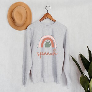 Speech Sweatshirt | Toespraak | Logopedist | Spraaktaalpatholoog | Unisex Sweatshirt | Gift