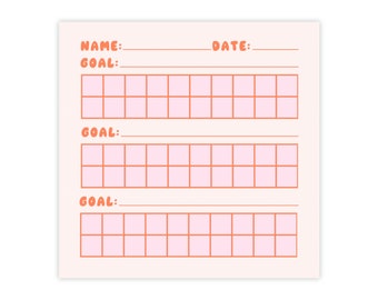 Multiple Goals Data Post-it® Note Pads  | SLP Data Speech Therapy Data Note Sheet | OT | Therapy Organization