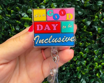 It&#39;s a Good Day to Be inclusive Reel | SLP Sonderpädagogik Lehrer Para Ausweishalter | Ausweishülle | UK | Autismus-Akzeptanz