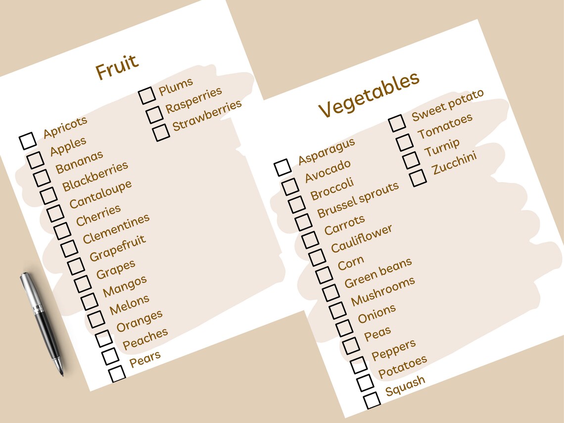 Printable Baby First Foods Checklist, Baby Led Weaning Tracker, Digital