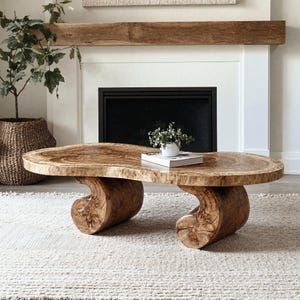 Handcrafted live edge table reclaimed wood coffee table farmhouse side table for living room unique home decor