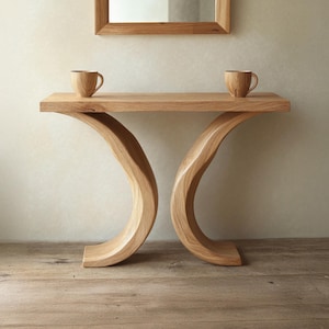 Console Furniture Narrow Entryway Table Live edge table Entry Way Table Farmhouse console table handmade rustic natural wood console table