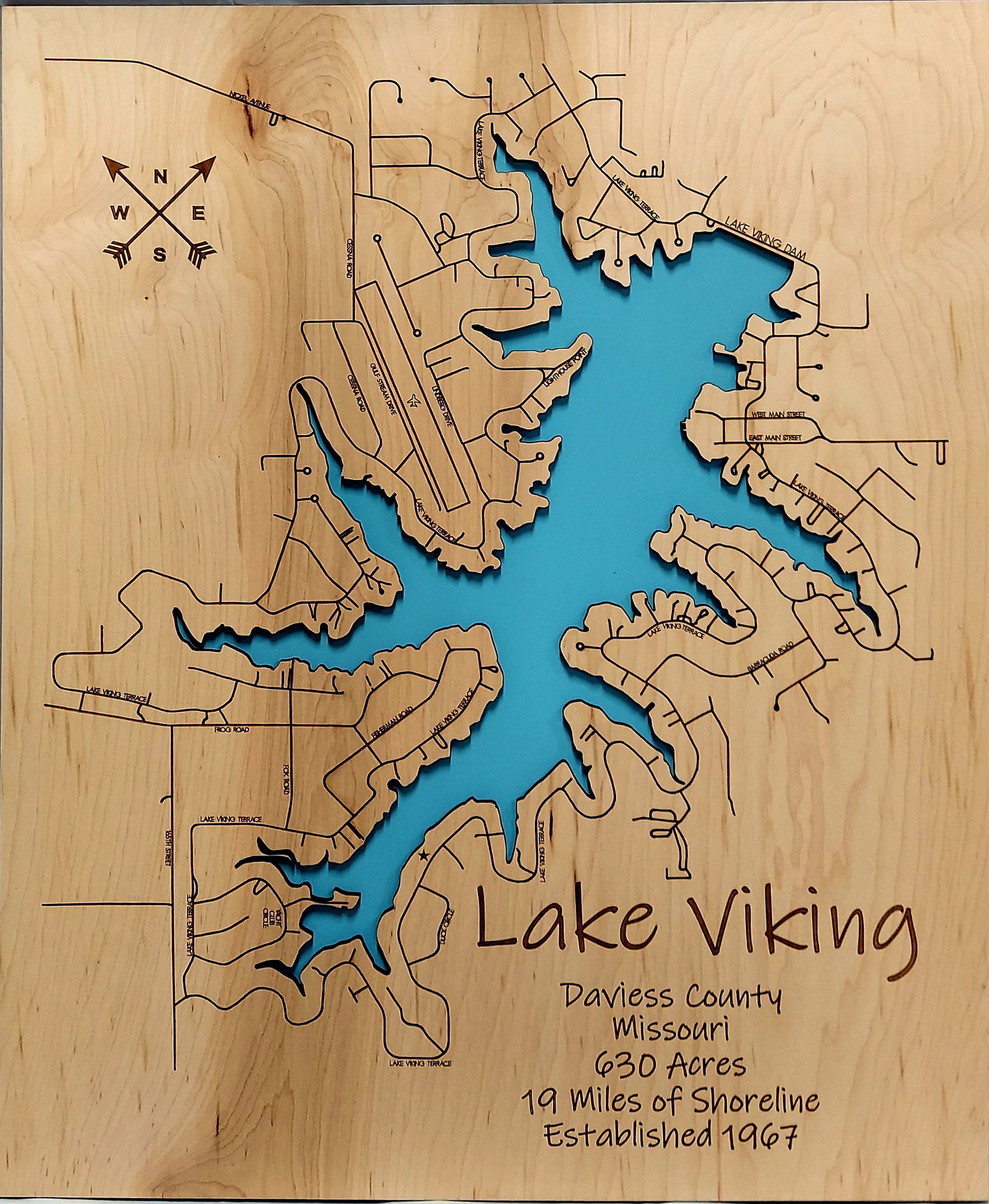Lake Viking Map Of Lots