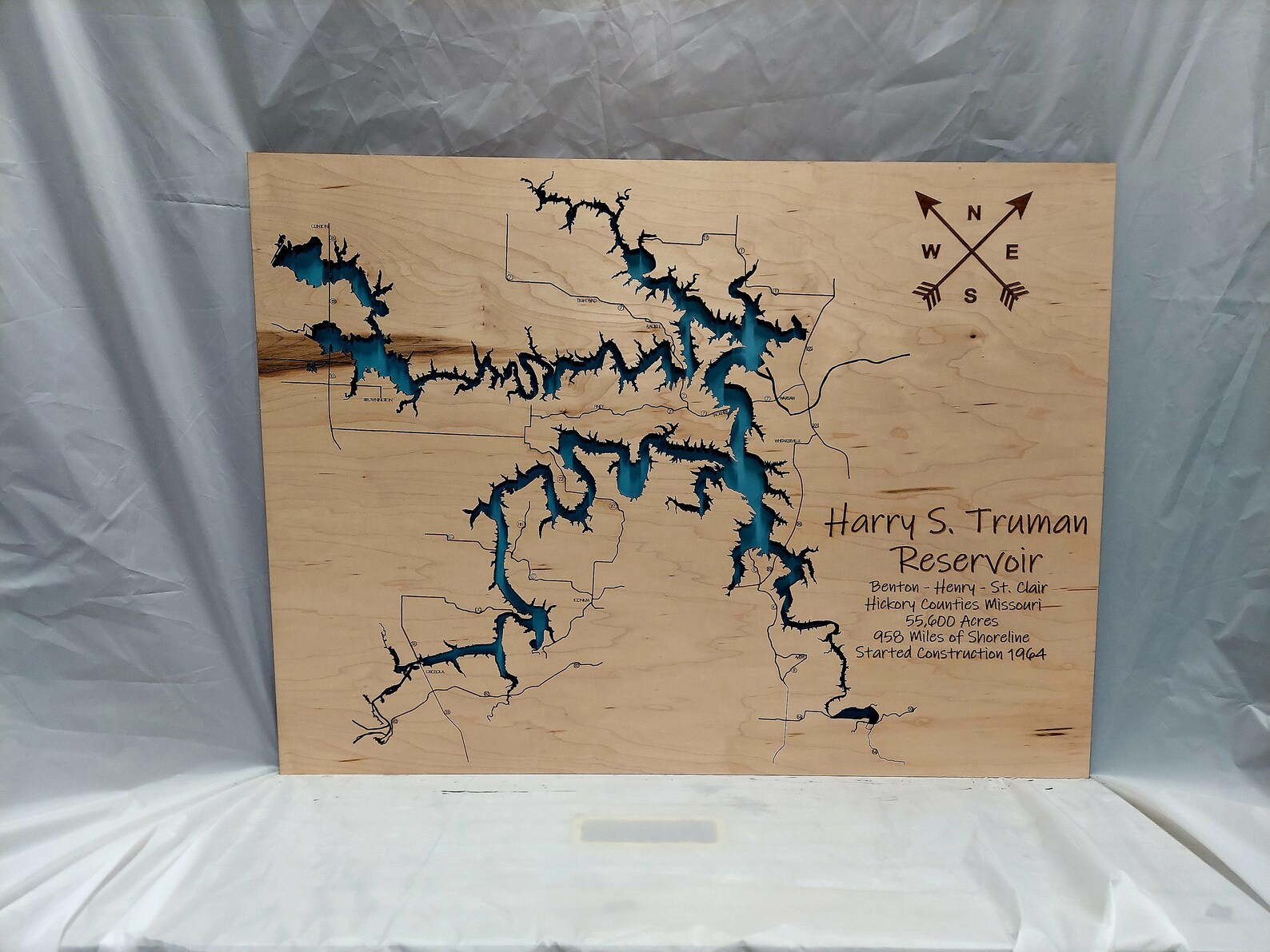 Truman Lake Map