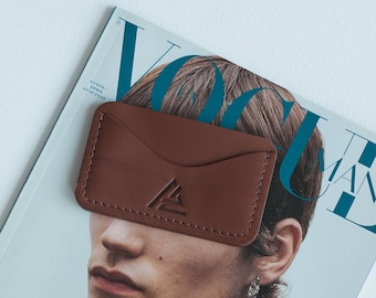 Leather Card Holder, Card Wallet, Personalised Credit card holder, Wallet Keychain, Card Holder, Business Card Holder