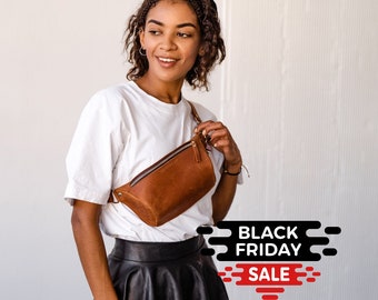 Black Friday Sale,Hip bag, leather belt bag, leather hip bag, belt bag waist bag bum bag fanny bag leather Crossbody pouch
