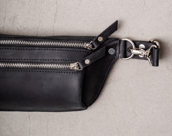 Pochete de couro, pochete feminina, bolsa de cintura, bolsa de quadril, bolsa para festivais, pochete de couro para usar na cintura, pochete feminina