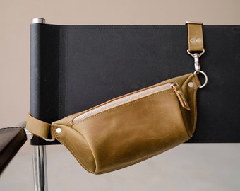 Riñonera de cuero personalizada, riñonera, riñonera, riñonera de ropa, riñonera de cuero, riñonera, mochilas para mujer, regalo para hombre