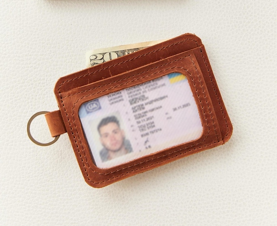 Keychain Wallet, Leather Keychain Card Holder, Personalised Keyring Wallet, Wallet Keychain, Leather Coin Purse, Card Holder Keychain
