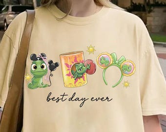 Disney Verfädelte Pascal Best Day Ever PNG, Disney Digital Download, Disneyworl Shirt Design