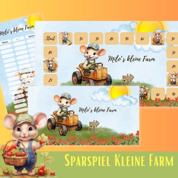 Sparspiel Milo's kleine Farm für A6 Budgetbinder