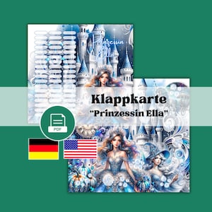 Download Prinzessin Ella - Princess Ella Klappkarte