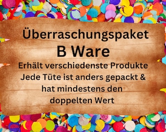 Überraschungspaket B-Ware / Sparchallenge für A6 Binder