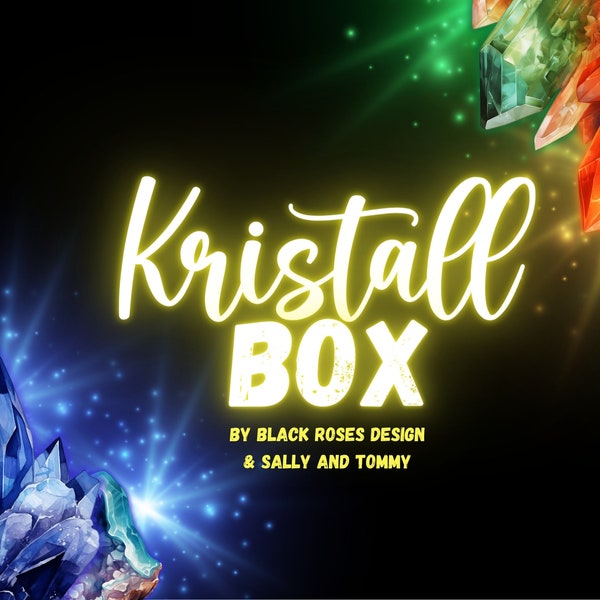 Kristall Box | Sparspiel, Loschallenge, Kartenchallenge etc...