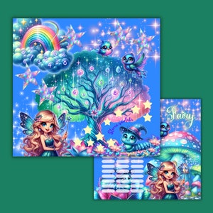 Klappkarte Fairy