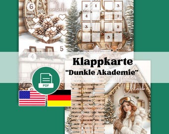Download Winter Holiday Folding Card