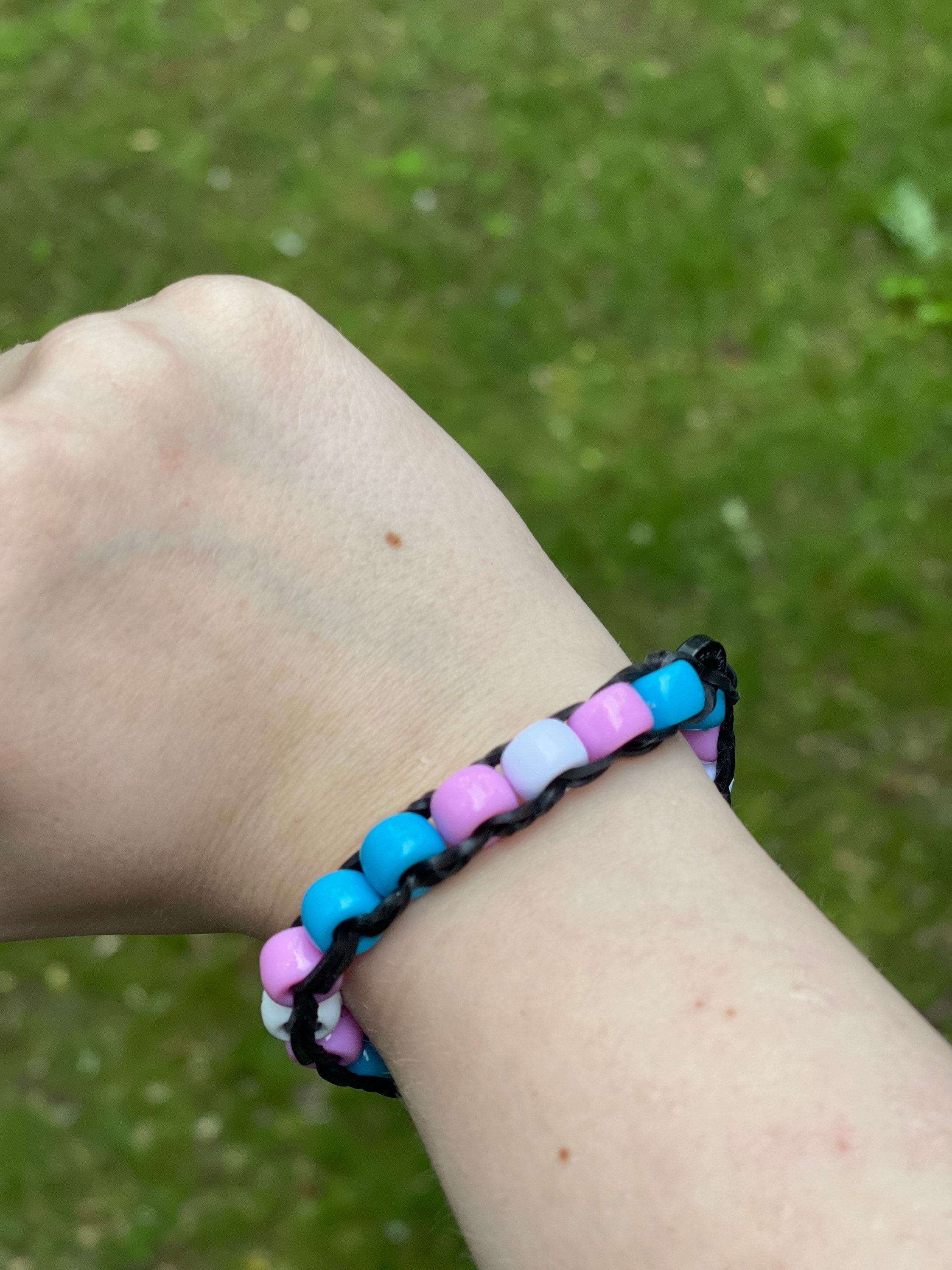 Bead bracelets with shop rubber bands