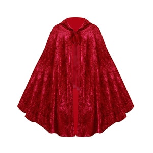 Cape Gothic Cloak Steampunk Victorian Clothing Historical Outfit Hooded Renaissance Medieval Stage Theater Cosplay Short Velvet Capelet