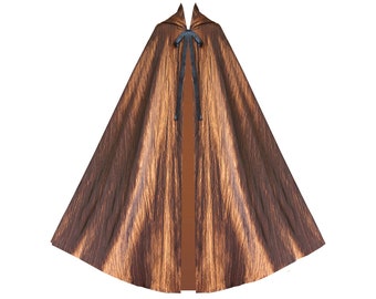 Cape Gothic Steampunk Victorian Cloak History Hooded Renaissance Medieval Stage Theater Wear Costume Cosplay Men Women Clothing Apparel