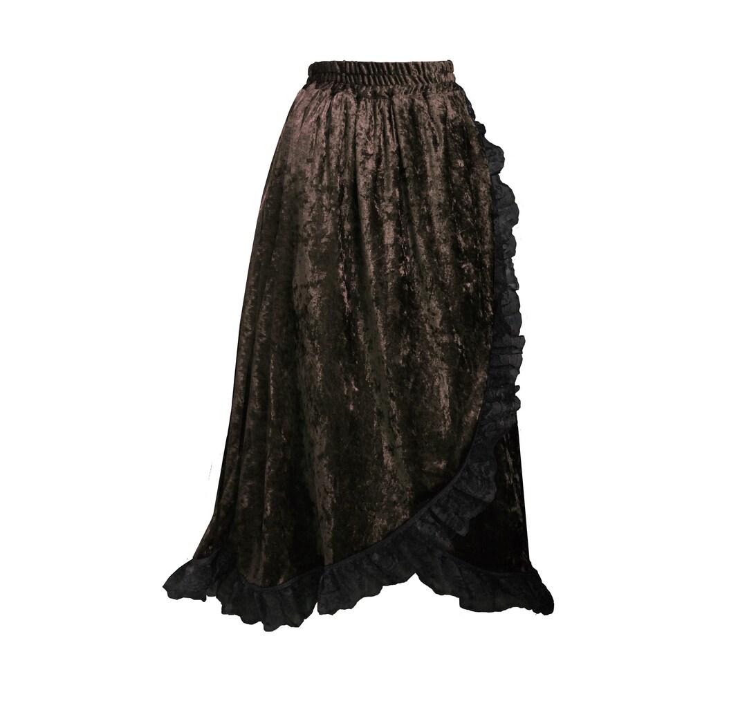 Steampunk Victorian Renaissance Gothic Theater Long Lace Trimmed ...