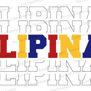Pilipinas - Digital Cut File - SVG, DXF & PNG