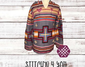 mens tribal pullover