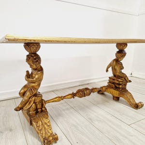 Antique Italian Baroque Coffee Table