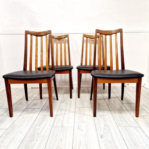 4 Teak Fresco G Plan Dining Chairs