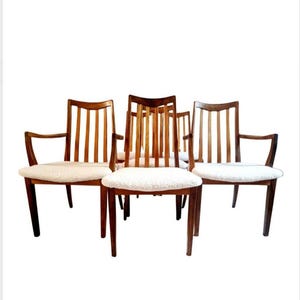6 Mid Century Teak G Plan Dining Chairs