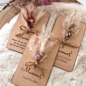 Geschenk zum Muttertag| Muttertagsgeschenk| Muttertag| Geschenk| Geschenkidee| Mama| Trockenblumen| personalisiertes Geschenk| individuell