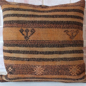 Cojín Kilim Étnico 20x20, Funda Cojín Kilim, Funda Cojín Kilim Rayas / P- 239