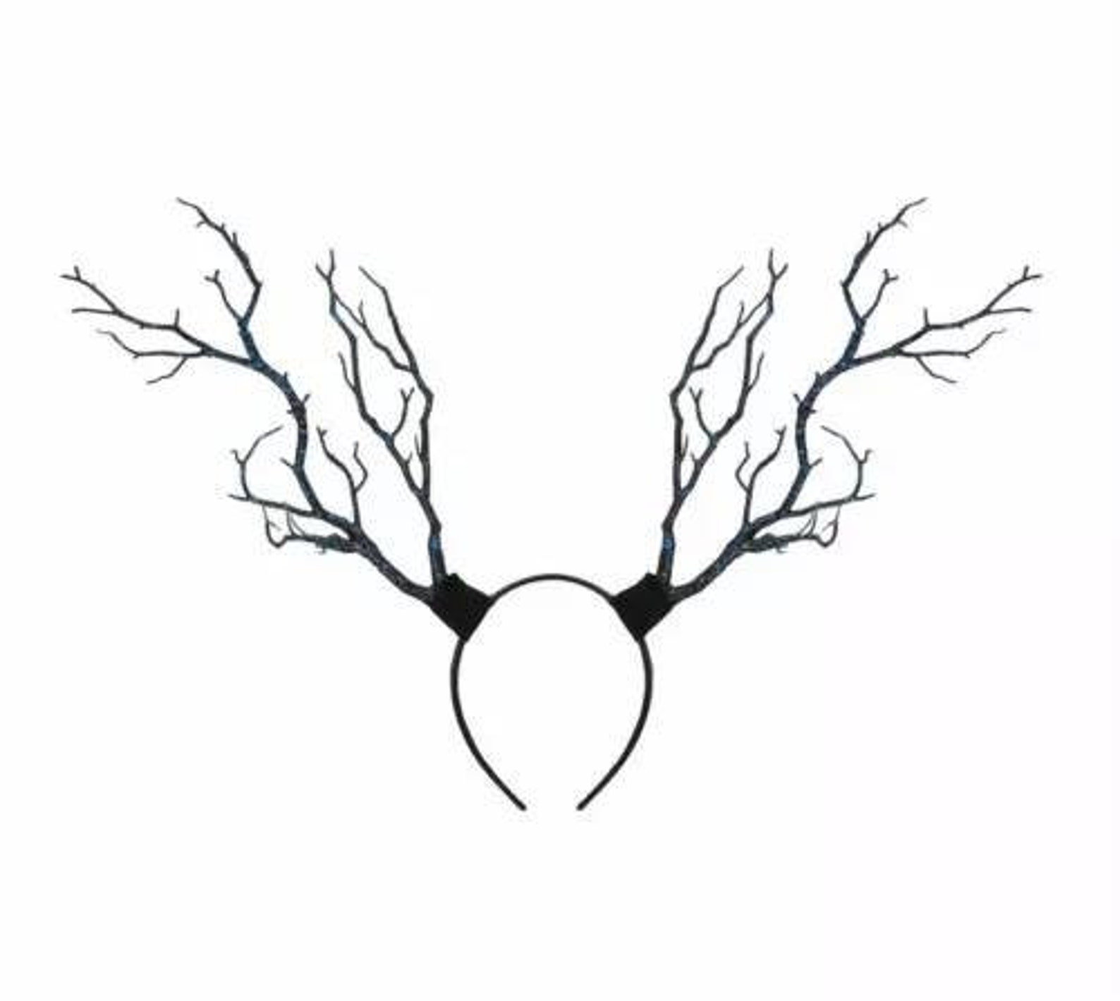 Antler Headband / Horn Antler Nymph Flower Crown Dressup Etsy