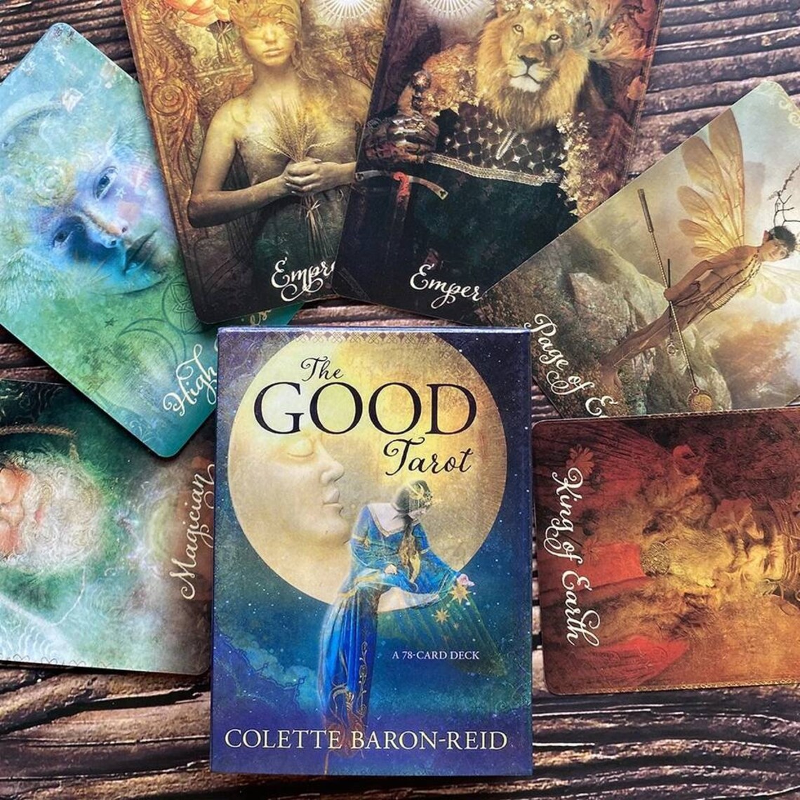 The Good Tarot Deck Cards and pDF Guidebook by Colette Etsy