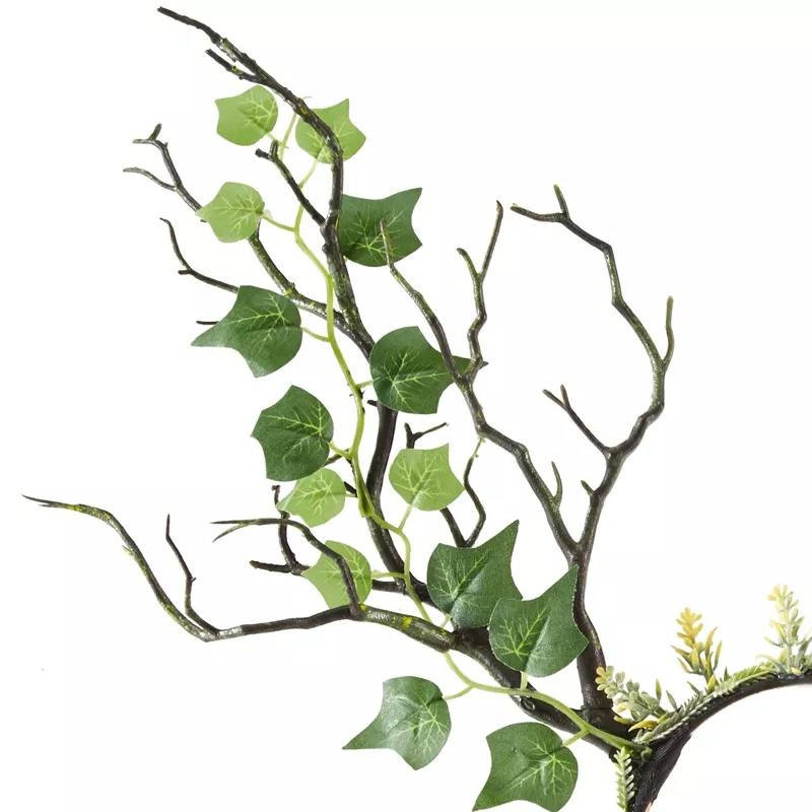 Antler Headband / Horn Antler Nymph Flower Crown Dressup Etsy