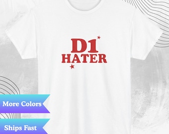 Retro Hater Graphic Tee Sarcastic Sports Fan Unisex Cotton T Shirt