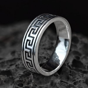 Maze ring, Silver Ring, Custom Silver Ring, Personalized silver ring,Silver Ring Jewelry,Silver ring for men,Trendy Ring, Holiday gift ring