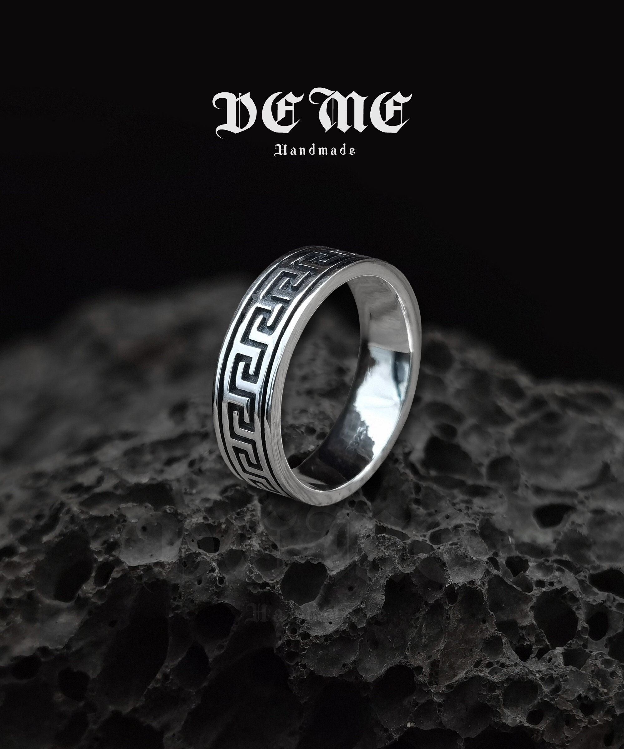 Maze Ring, Silver Ring, Custom Silver Ring, Personalized Silver