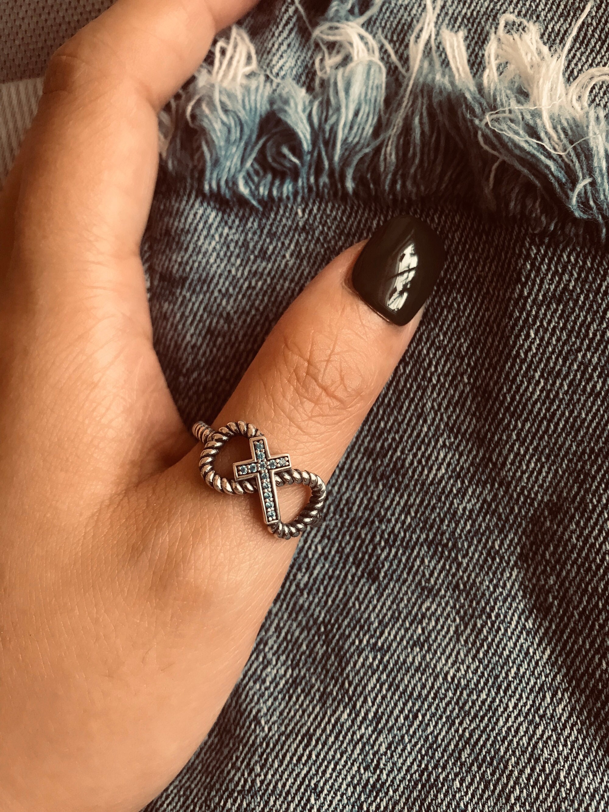 Cross ring//Handmade jewelry//Sterling silver//Custom Silver ring//Modern Dainty Anniversary //silver Ring Men women//Gift for Her Him Cross ring//Handmade jewelry//Sterling silver//Custom Silver ring//Modern Dainty Anniversary //silver Ring Men women//Gift for Her Him