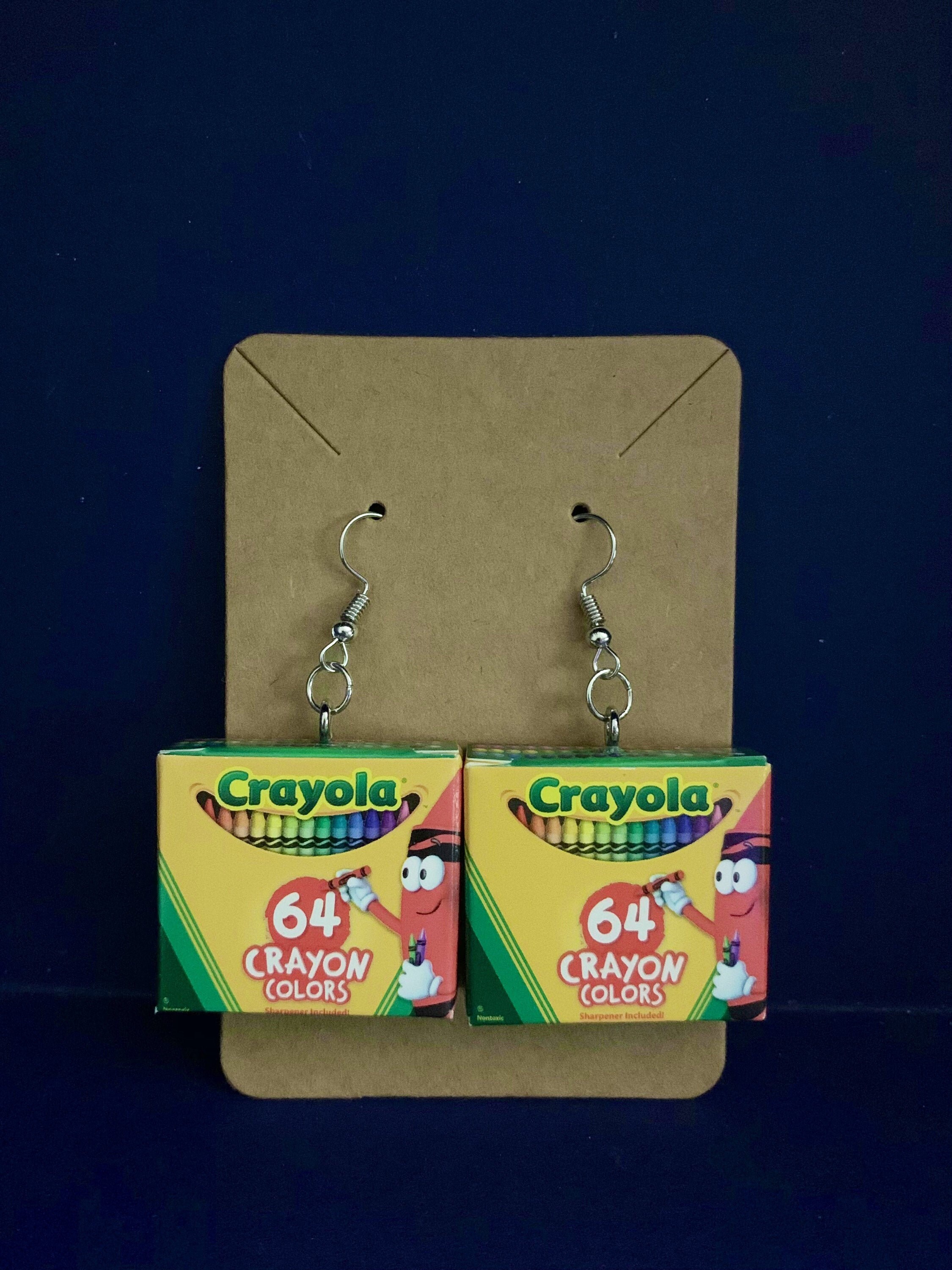 EARRINGS!  5 Surprise Toy Mini Brands (series 1) - Mini Crayola Crayo…