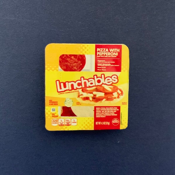 5 Surprise Mini Brands (series 2) Collectible - Mini Pizza Lunchables Container Figurine or Magnet