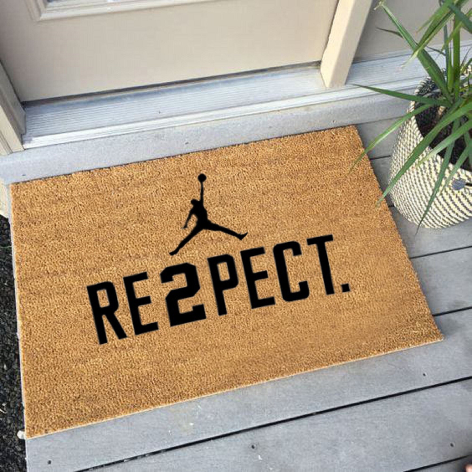 Michael Jordan Re2pect Amazing Custom Doormat NBA Fan Home | Etsy Norway