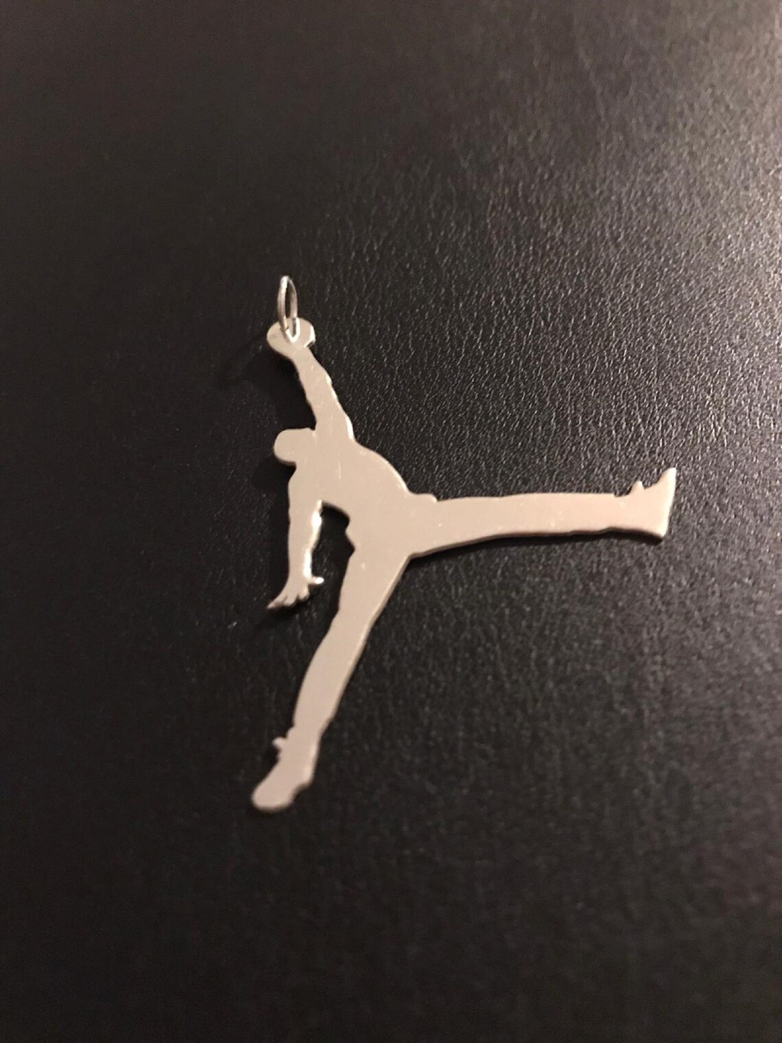 Michael Jordan Pendant With Necklace Sterling Silver 925 NBA | Etsy