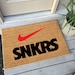 SNKRS Nike Custom Doormat, Wall Art, Poster, Birthday Gift, Air Force 1 Shoes, Socks, Sneakers Rugs,Logo,Svg, Kiss My Airs, Mags, Airmax 270 